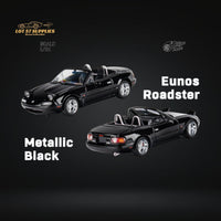 MicroTurbo Eunos Roadster MX-5 Customized Metallic Black 1:64
