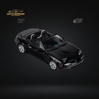 MicroTurbo Eunos Roadster MX-5 Customized Metallic Black 1:64