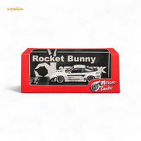 MicroTurbo Nissan 180SX Pandem Rocket Bunny White 1:64
