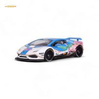 King Model Lamborghini Huracan LP610 Hatsune Blue 1:64