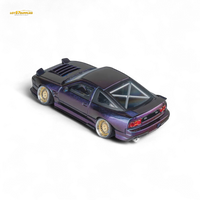 MicroTurbo Nissan 180SX Spirit Rei Purple Chameleon 1:64