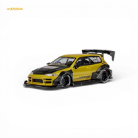 DCM Kevmannz Civic EG Ver.1 Gold Carbon Fiber Long Tail 1:64