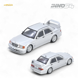 Inno64 Mercedes Benz 190E Silver 1:64