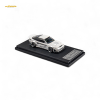 MicroTurbo Nissan 180SX Pandem Rocket Bunny White 1:64