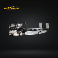 MicroTurbo HINO 300 Custom Flatbed Truck 1:64