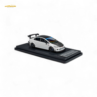 Microturbo Honda Civic Type R FD2 Spoon Sports Metallic White 1:64