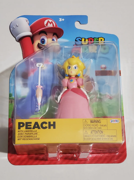 Super Mario Bros Princess Peach with Umbrella