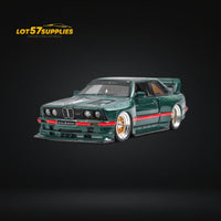 NA BMW E30 Wide-Body Green 1:64