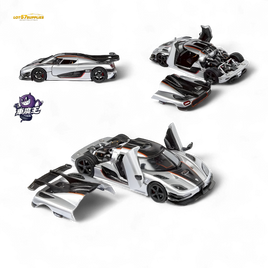 Demon King Agera ONE:1 Silver 1:64