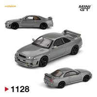 (Pre-Order) Mini GT Nissan Skyline GT-R NISMO BCNR33 CRS Version Dark Metal Gray 1:64