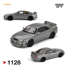 (Pre-Order) Mini GT Nissan Skyline GT-R NISMO BCNR33 CRS Version Dark Metal Gray 1:64
