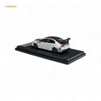Microturbo Honda Civic Type R FD2 Spoon Sports Metallic White 1:64
