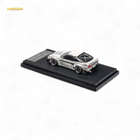 MicroTurbo Nissan 180SX Pandem Rocket Bunny White 1:64