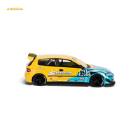 (Pre-Order) ET Model Honda Civic EG6 Rocket Bunny Spoon Blue 1:64