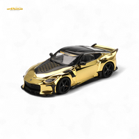 Mini-GT Nissan Z VeilSide FZ400 Gold Chrome LHD 1:64