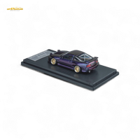 MicroTurbo Nissan 180SX Spirit Rei Purple Chameleon 1:64