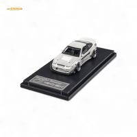 MicroTurbo Nissan 180SX Pandem Rocket Bunny White 1:64