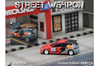 Street Weapon Honda Civic EG6 Sonic livery 1:64