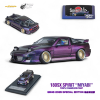 MicroTurbo Nissan 180SX Spirit Rei Purple Chameleon 1:64