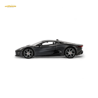 Mini-GT Jaguar C-X75 Test Car Carbon Fiber 1:64