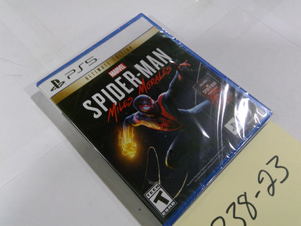 Marvel Spider-Man Miles Morales PS5 Ultimate Edition Video Game New Sealed Sony