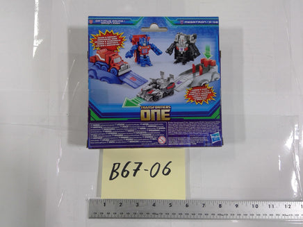 Transformers One Optimus Prime Vs Megatron D-16 Figure Set Hasbro Toy New 2-Pack