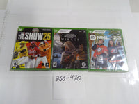 MLB The Show 25 Assassin's Creed Mirage NHL 23 Xbox Series X One Lot New Sealed