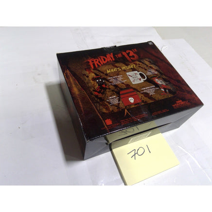 CultureFly Friday the 13th Gift Set Mens OS Multicolor NEW Mug Socks Beanie Box