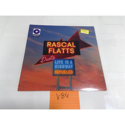 Rascal Flatts Duets Life Is A Highway Refueled LP Blue Vinyl New Sealed 2023