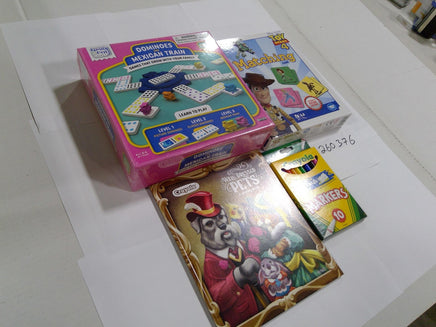Lot Dominoes Mexican Train Disney Toy Story 4 Matching Crayola Set New Sealed