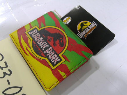 Funko Jurassic Park Wallet Mens Bifold Multicolor Dinosaur Faux Leather Movie
