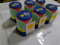 Sun Squad Cyclone Bubble Machine Lot 6 Kids Outdoor Toy Ages 3+ New Multicolor