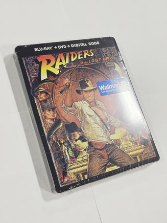 Raiders Of The Lost Ark Blu-ray DVD Digital Code Steelbook Indiana Jones Sealed
