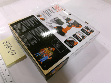 BLACK+DECKER Matrix Junior Power Drill & Jigsaw Kids Roleplay Toy 3+ Orange
