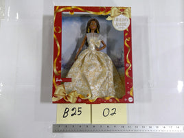 Barbie 2025 Holiday Barbie Signature 12in Doll Gown Collector New In Box Mattel