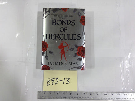 Bonds Of Hercules Jasmine Mas Silver HC DJ Fantasy Greek Mythology Novel Romance