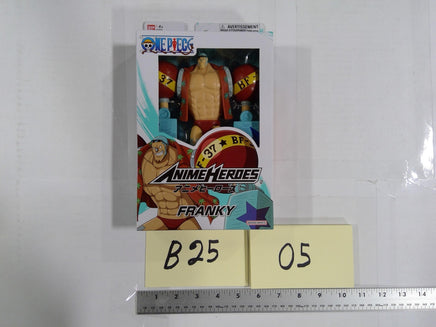One Piece Franky Anime Heroes Action Figure Bandai Boxed Toy Multicolor