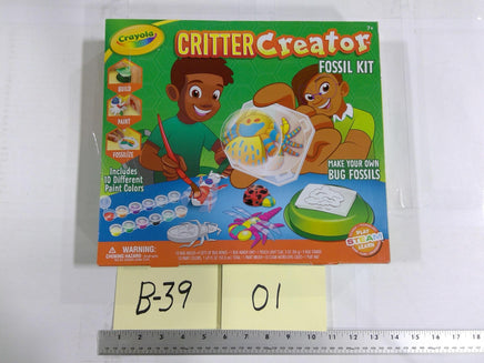 Crayola Critter Creator Fossil Kit Bug Fossils STEAM Activity Toy 7+ New Sealed