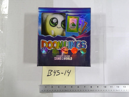 Doomlings Plush Card Game Deluxe Collectors Box New Sealed Ages 10+ Multicolor