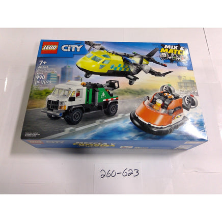 LEGO City 60505 Airplane Service Truck & Hovercraft Remix 990 pcs NEW