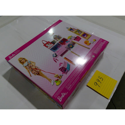 Barbie Pet Boutique Playset Kids Unisex One Size Pink New 25 Pieces & Doll