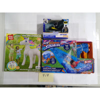 Nerf Play Day Swimways Water Toy Bundle Kids OS Multicolor NEW Sprinkler Slide