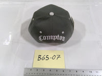 Compton Hat Cap Baseball Fitted Mens One Size Gray Streetwear Hip Hop City