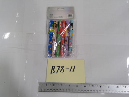Disney 100 Kids Pens 6 Pack Multicolor Character Writing Set School Supplies