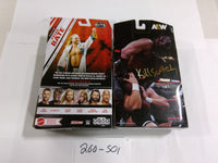 AEW Killswitch All Out PPV WWE Tyler Bate Wrestling Figure Lot Mattel Jazwares