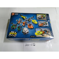 LEGO City Airplane Service Truck & Hovercraft Remix 60505 990 Pcs New Sealed