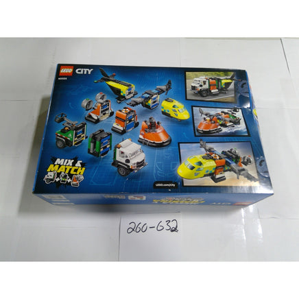 LEGO City Airplane Service Truck & Hovercraft Remix 60505 990 Pcs New Sealed