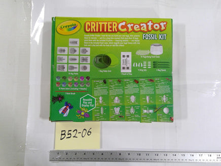 Crayola Critter Creator Fossil Kit Bug Fossils STEAM Activity Toy 7+ New Sealed