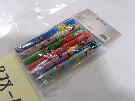 Disney 100 Kids Pens 6 Pack Multicolor Character Writing Set School Supplies