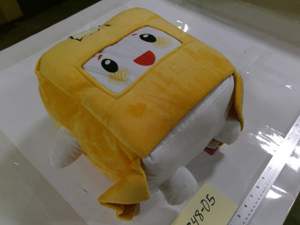 LankyBox Boxy Plush Toy Small Yellow Square Character Pillow Stuffed New Toy